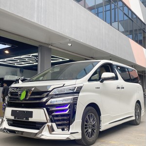 Car Body kit Accessory Upgrade Front and Rear bumper Face lift For Toyota Alphard 2018-2022 Year