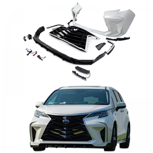 Best price of car surround car bumper Thunder style for Toyota Sienna