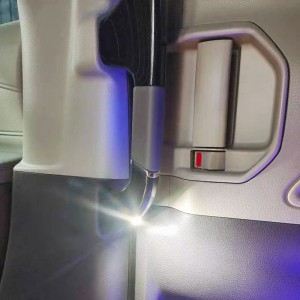 Car Accessories Anti Rust Anti Scratches ABS car middle door armrest for Toyota Sienna