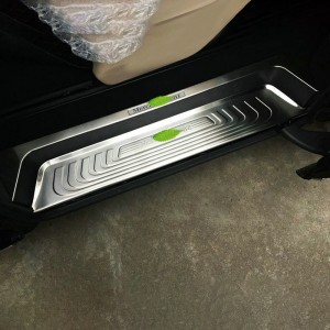 DJZG Hot sale Stainless steel LED Welcome pedal for W447 Vito V-class