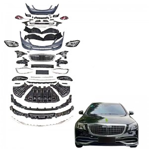 For Mercedes s class W222 2014-2018 year new upgrade Car Bumpers Car Accessories Auto Body Part Front Body Kit