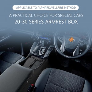 Hot Sale Car ABS Center Console Armrest Box for Toyota Alphard