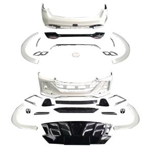Auto Retrofitting Parts PP Car Body Kit car Silver Noble surround from Old style to New Style for Nissan Patrol 2020-2022