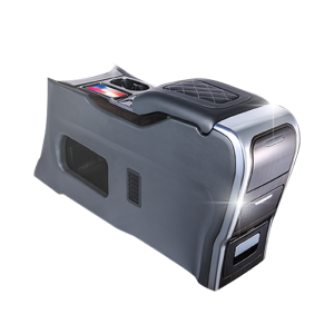 Best Price Car Interior Accessories Custom armrest box Optional with refrigerator For Toyota Alphard