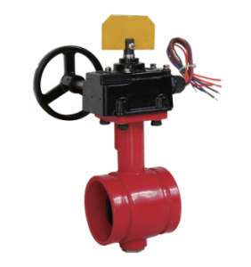 GROOVED BUTTERFLY VALVE WITH TAMPER SWITCH – KD381X