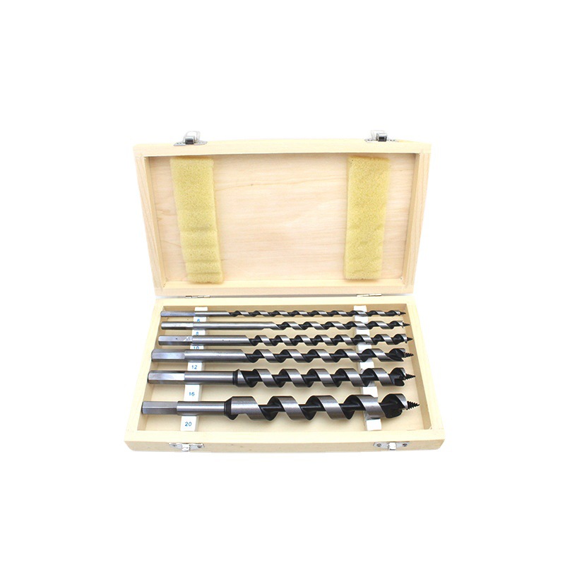 6pcs Auger Drill Bits set with hex shank