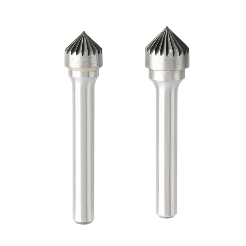 K type cone shape with 90 angle Tungsten carbide  Burr