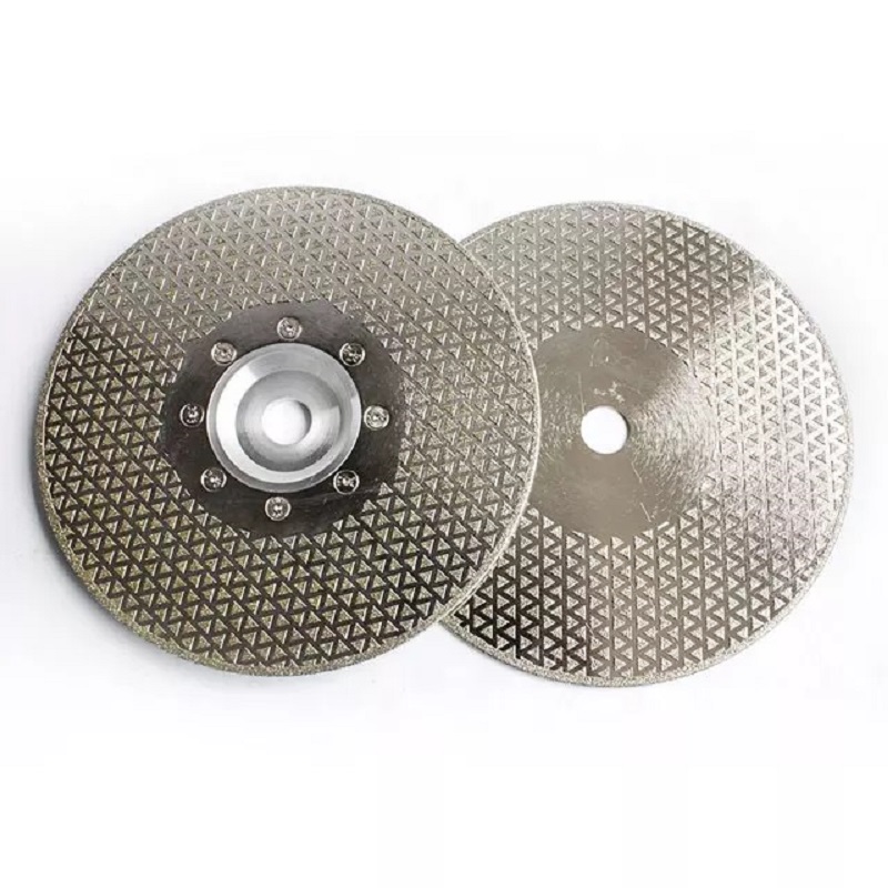 Electroplated Diamond Saw Blade with Double Face Coating