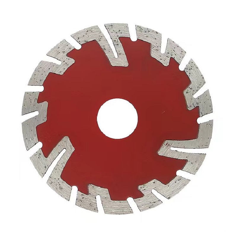 Deimantinis diskinis pjovimo pjūklas Geležis su apsauginiais segmentais
