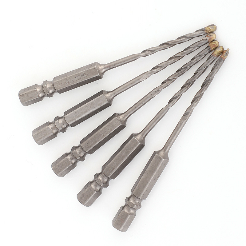 Double R quick release Hex shank masonry Drill Bits