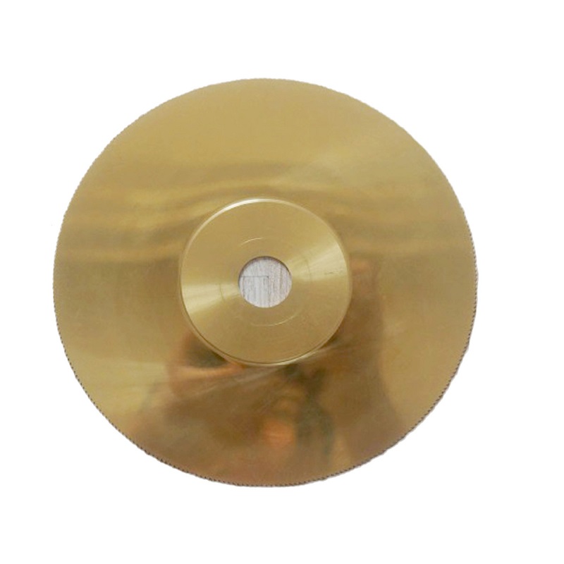 Volframo plieno diskinis pjūklo diskas su titano danga, skirtas metalo pjovimui