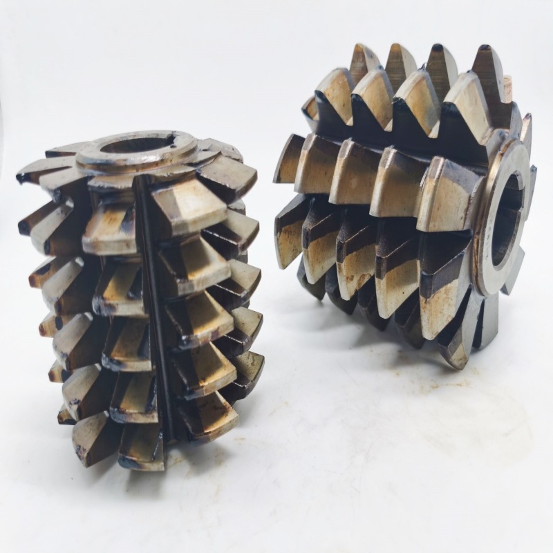 Cylindrical shape HSS gear milling cutter