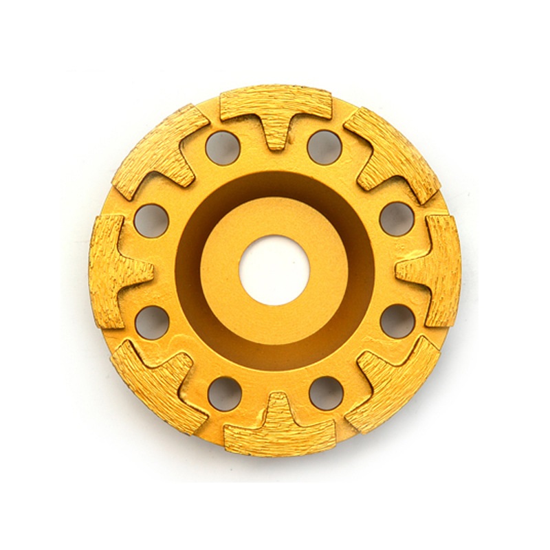 Diamond cup Grinding Wheel with T shape segment