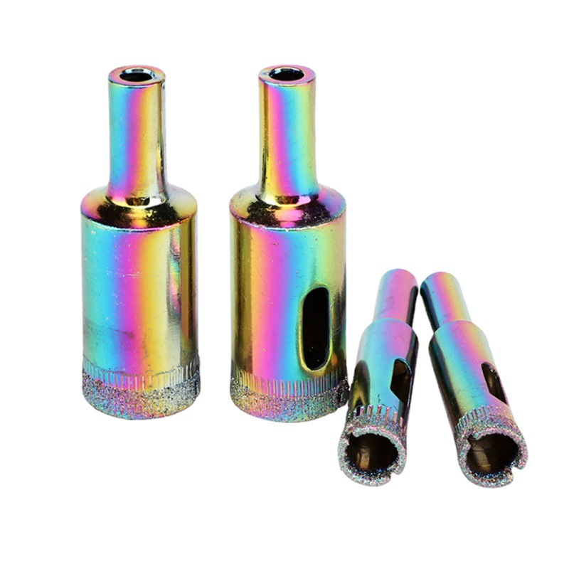 glass Hole cutter with rainbow coating
