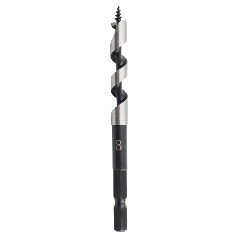 Quick Change Hex Shank Auger Drill Bit for Wood Drilling
