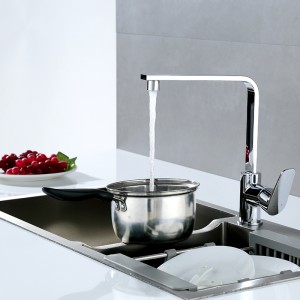 DZR Brass Kitchen Hot And Cold Faucet With 360 Degree Turning