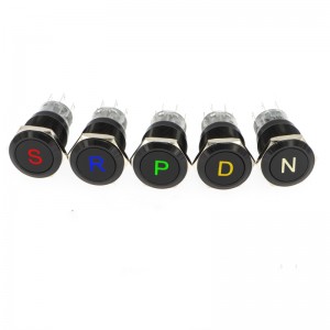 ELEWIND 19mm Illuminated Symbol Push Button Switch(Any symbol you can choose)