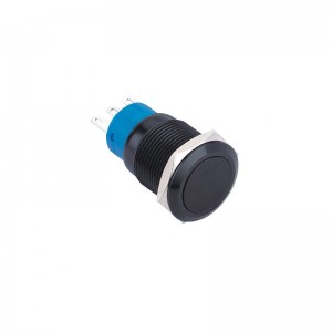 ELEWIND 19mm Ring illuminated metal 1NO1NC momentary or latching push button switch(PM192F-11E/R/12V/A)