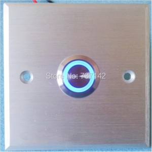 ELEWIND 22mm  Stainless steel door bell button ( PM221F-11E/B/12V/S with silver or  black aluminium plate )