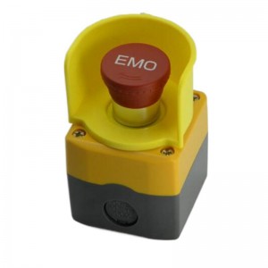 ELEWIND 22mm high quality Emergency stop switch with switch box (PB22-11TSB/IP65 with switch box)