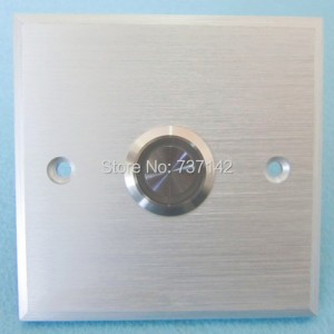 ELEWIND 22mm  Stainless steel door bell button ( PM221F-11E/B/12V/S with silver or  black aluminium plate )