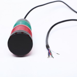 ELEWIND 40mm LED Signal Tower Incontinous Light or Continous Light With Buzzer(YWJD-40A/D/2/RG/24V to 220V)