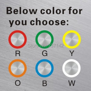 ELEWIND 25mm 12V dual led color Metal Switch Push Button (PM251F-22E/R-G/12V/S , PM251F-11ZE/R-G/12V/S )