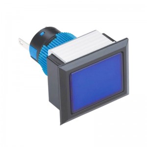 ELEWIND 22mm Plastic 2 PIN terminal Rectangular signal lamp ( PB223PJ-D/B/12V , PB223WJ-D/B/12V )