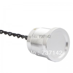 ELEWIND 19MM metal  Stainless steel  or Silver color aluminum anodized  piezo switch  push button switch  (PS193Z10YNT1,Rohs,CE)