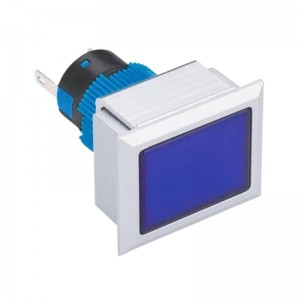 ELEWIND 22mm Plastic 2 PIN terminal Rectangular signal lamp ( PB223PJ-D/B/12V , PB223WJ-D/B/12V )