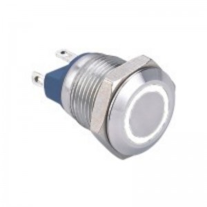 ELEWIND raised button 12mm metal push button switch with light(PM121H-10E/J/R/12V/S)