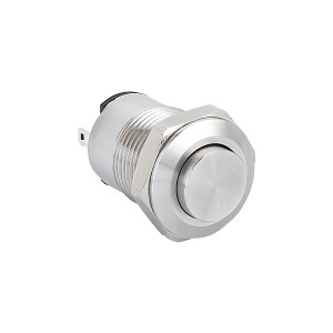 12MM new metal Stainless steel  momentary or latching push button switch  without light