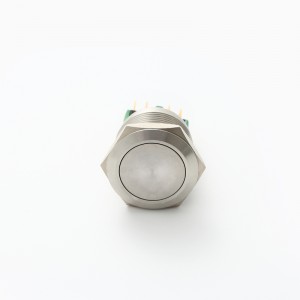 ELEWIND 22mm stainless steel Pin terminal Momentary or Latching 1NO1NC push button(PM221F-11/S , PM221F-11Z/S)