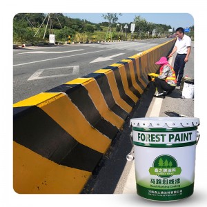 Fast Drying Acrylic Road Marking Paint Road Colourful Coating