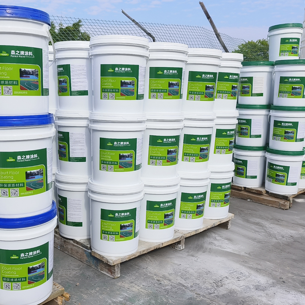 FOREST Epoxy Floor Paint Delivery