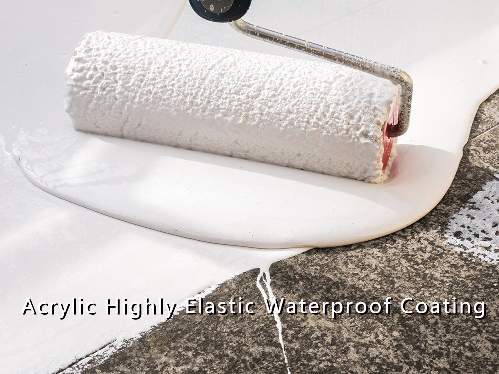 Highly elastic acrylic waterproof coating – a reliable choice for protecting walls