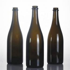 Customized screw cap wine bottle
