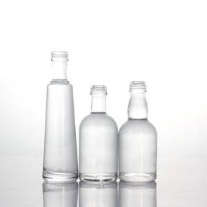 Extra White Flint Liquor Bottles Vodka Glass Bottles