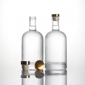 Botol semangat vodka kaca wiski untuk Minuman Keras