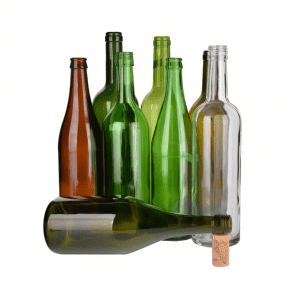 Dostarcz OEM / ODM Chiny 500/750 ml przezroczystą i matową szklaną butelkę do czerwonego wina