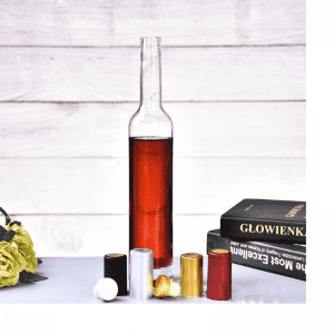 Поставка OEM/ODM Китай 500/750 мл прозрачная и матовая стеклянная бутылка для красного вина