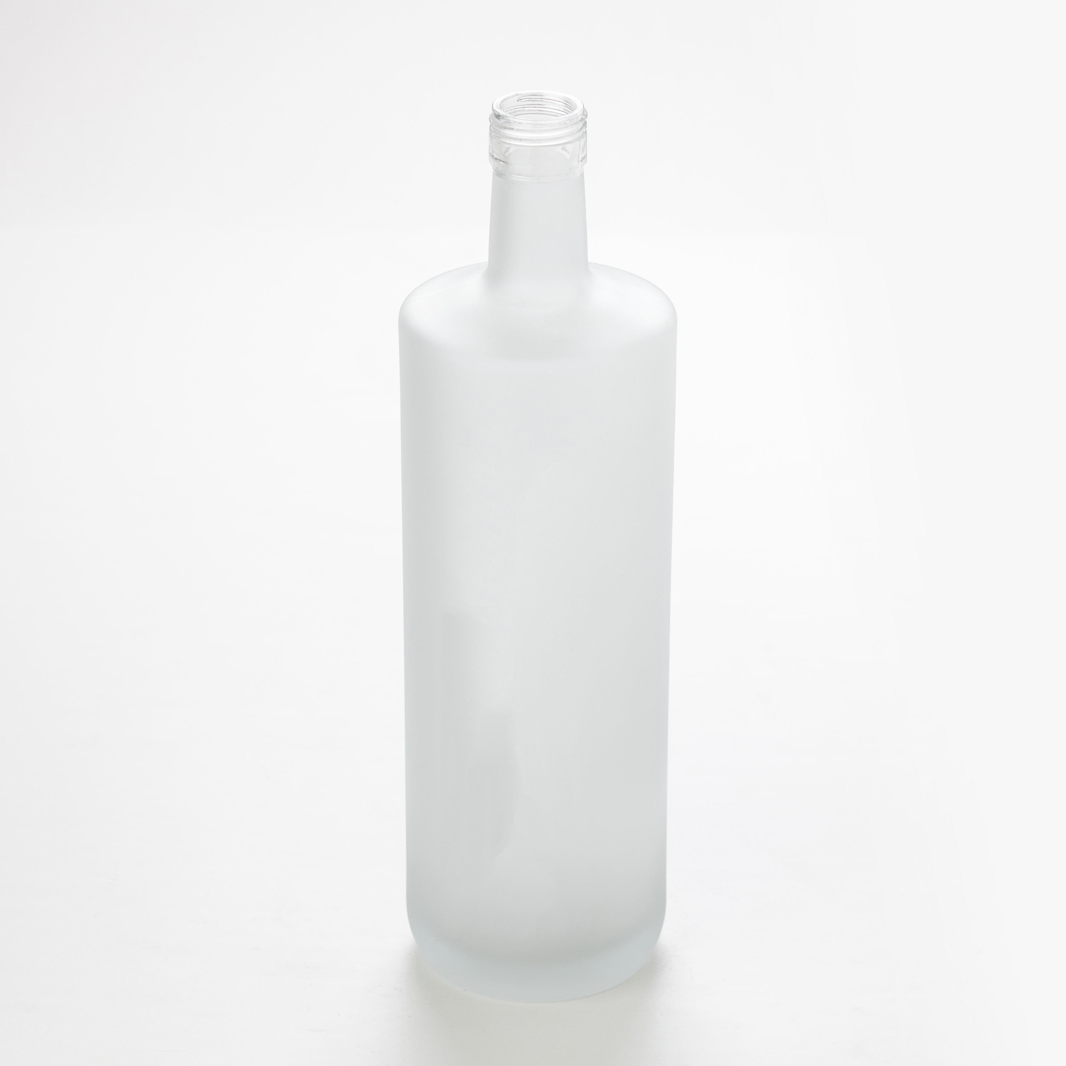 China Wholesale Super Flint Custom Logo Square Spirit Liquor Glass Bottle Pricelist - Frosted spirits bottle glass bottle  – JUMP