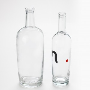 Customer requirement shape liquor bottles