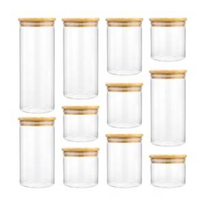 China Wholesale Food Grade Clear Round Square Empty Glass Bottle With Pricelist - Food grade borosilicate glass jar  – JUMP