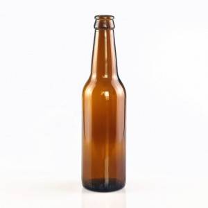 Bela prezo sukcena biera vitra botelo