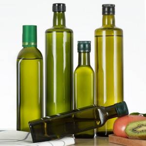 Factory customized glassware olive oil glass bottle