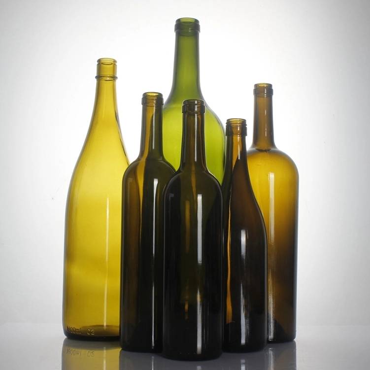 glass wine bottle 