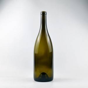 Garrafa grande OEM de garrafa de champanhe em taça de vinho