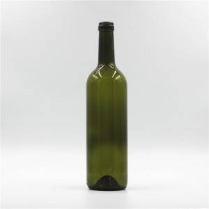 रंगीत छपाईच्या आकाराची कस्टम पेपर फेस्टिव्हल वाईन बाटली