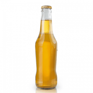 OEM 10 uncijų 330 ml skaidraus balto alaus stiklo buteliai